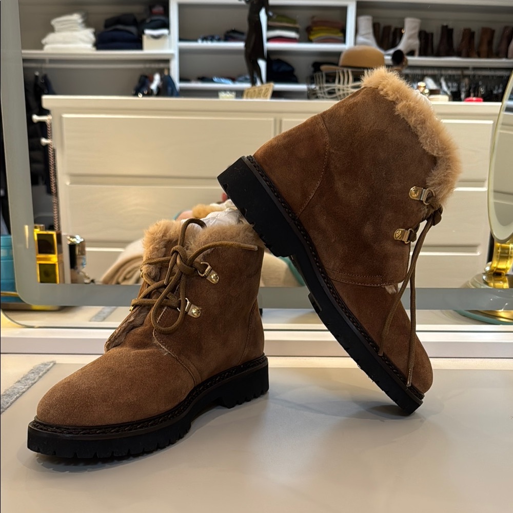 Aquatalia Suede Ankle Boots